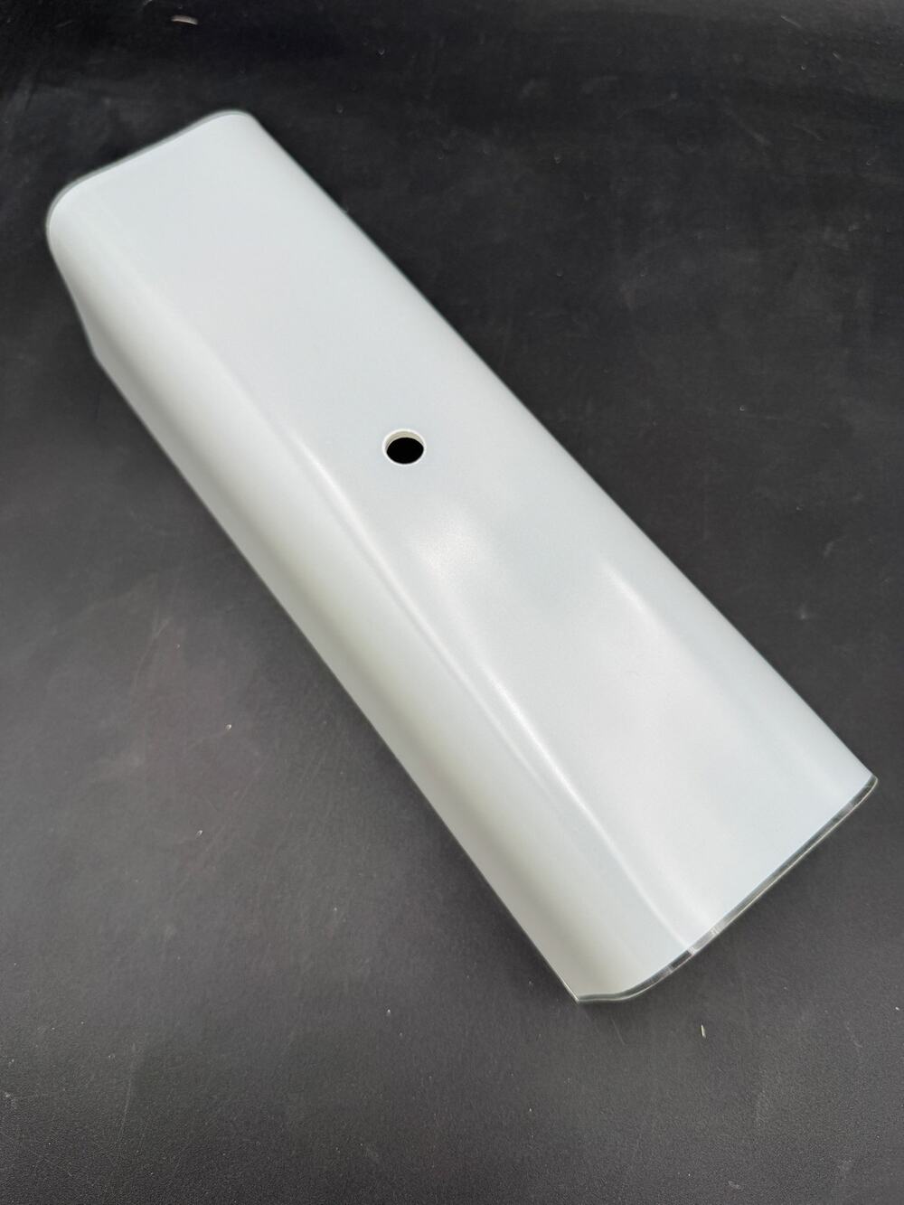 12" Channel Glass Fixture Cover